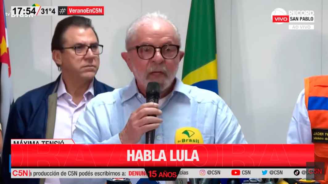 Lula da Silva decreta la intervención de Brasilia y frustra el golpe de Estado