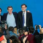 Feijóo, Rajoy y Aznar, la foto clave de la unión y el crecimiento de votos