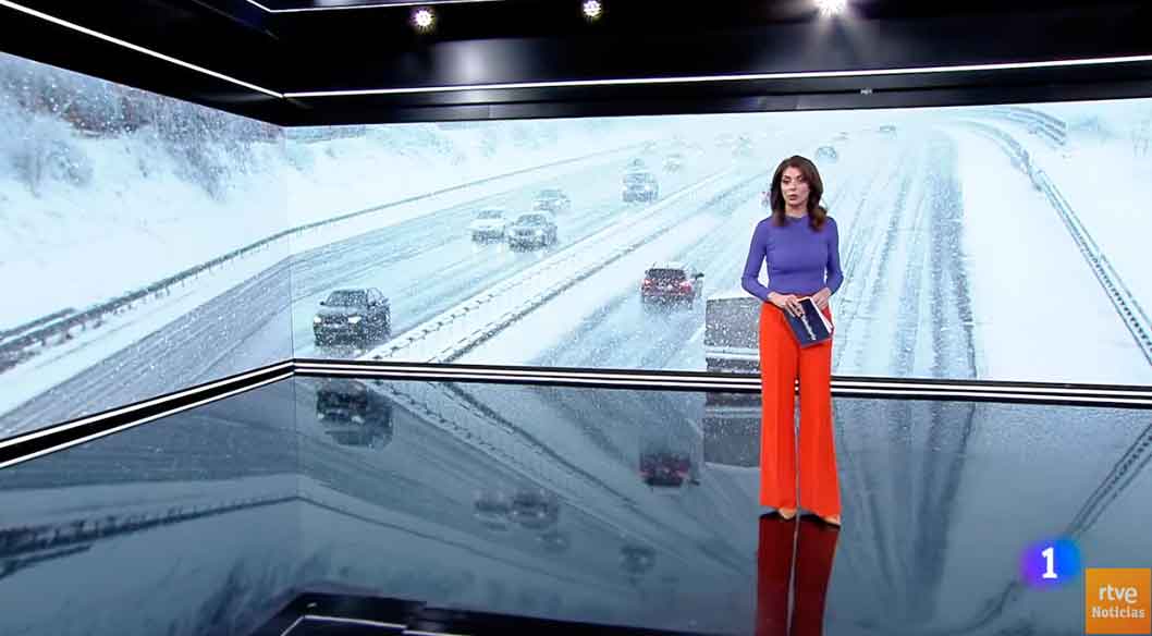 La nieve pone en alerta a más de treinta provincias que están en aviso naranja y amarillo