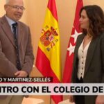 Ayuso agradeció al Colegio de Médicos no apoyar la marcha