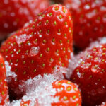 Deliciosas fresas marinadas con licor de naranja y gratinadas al horno Deliciosas fresas marinadas con licor de naranja y gratinadas al horno
