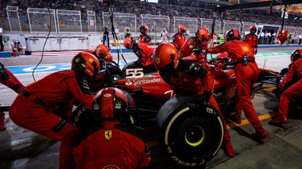 Charles Leclerc cambió la batería y la centralita de su Ferrari  para la carrera en Baréin