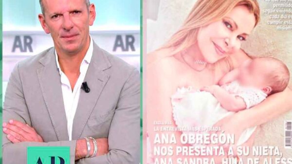 Joaquín Prat felicita a Alessandro Lequio en directo:  “Enhorabuena, ya eres abuelo”