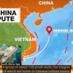 USS Milius, el destructor lanzamisiles, navega en el Estrecho de Taiwán