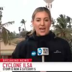 Ilsa, un peligroso huracán de fuerza 4 sobre la costa occidental de Australia