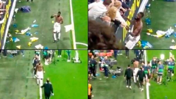 Inaceptables insultos racistas a Rüdiger en Cádiz cuando fue a dar su camiseta a un aficionado