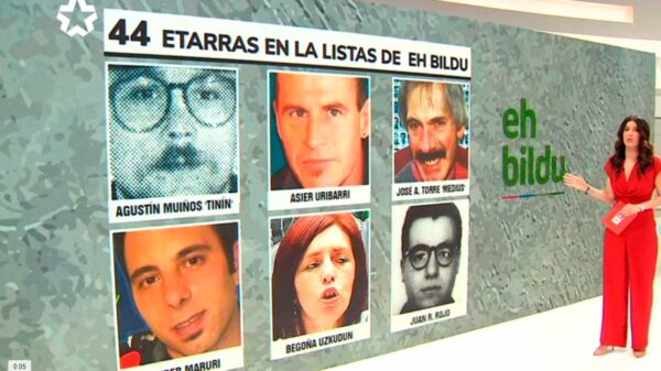 Las listas electorales de Bildu, plagadas de etarras condenados Las listas electorales de Bildu, plagadas de etarras condenados
