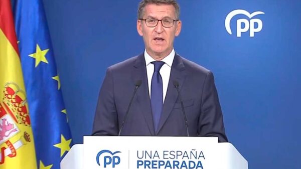 Feijóo pide un apoyo masivo al PP en la mayor movilización para el cambio