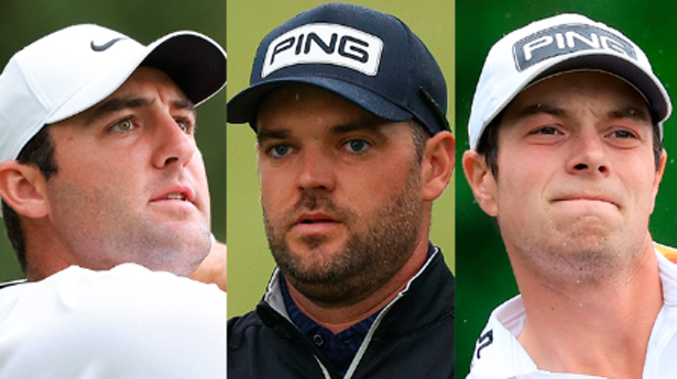 Jon Rahm reacciona y pasa el corte junto a Pablo Larrazabal en el Campeonato de la PGA