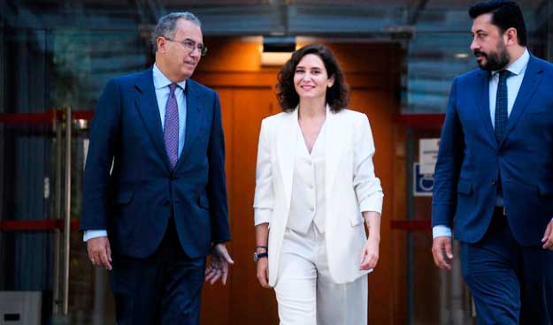 Ronda de consultas de Ossorio para la investidura en Madrid de Isabel Díaz Ayuso Ronda de consultas de Ossorio para la investidura en Madrid de Isabel Díaz Ayuso