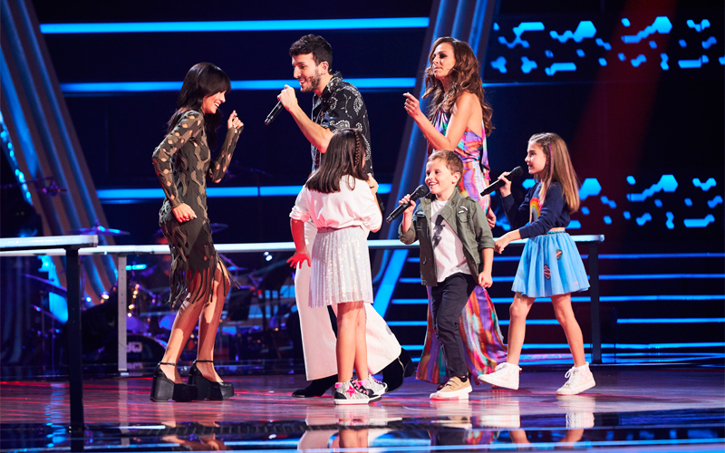 Cuatro robos y mucho talento en el escenario de las Batallas de La Voz Kids Cuatro robos y mucho talento en el escenario de las Batallas de La Voz Kids