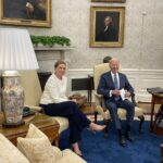Mette Frederiksen, la candidata de Biden para suceder a Jens Stoltenberg Mette Frederiksen, la candidata de Biden para suceder a Jens Stoltenberg