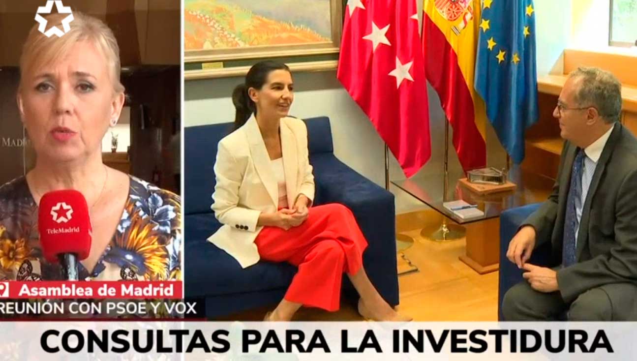 Monasterio apoyará la investidura de Ayuso y Lobato fiscalizará  la acción de Gobierno