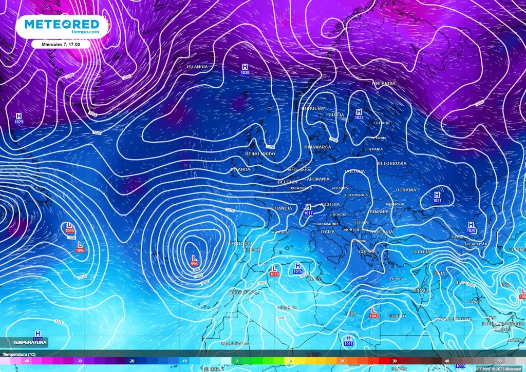 La borrasca Oscar sigue. ¿Cuándo remitirán las lluvias en España? La borrasca Oscar sigue. ¿Cuándo remitirán las lluvias en España?