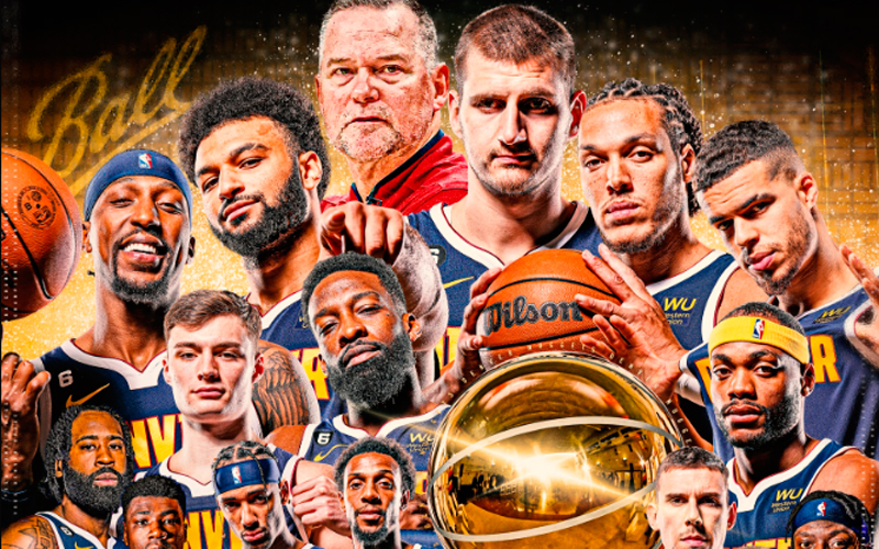 Denver Nuggets logra el primer anillo NBA de su historia tras pasar por encima de Miami Heat Denver Nuggets logra el primer anillo NBA de su historia tras pasar por encima de Miami Heat