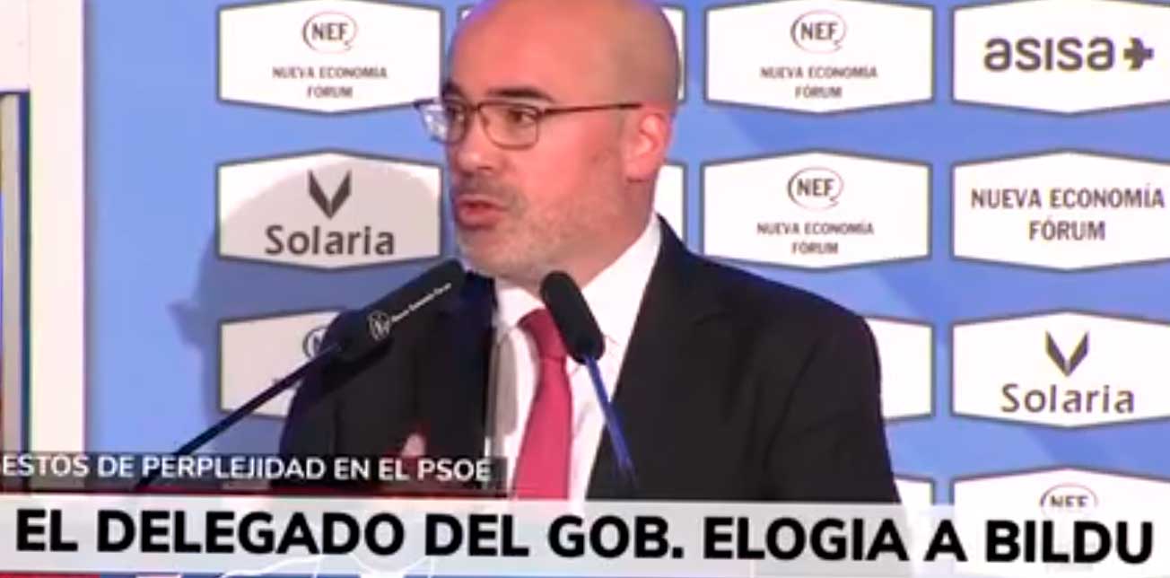 Elogio a Bildu como partido ejemplar y de mayor valor moral de la mano derecha de Sánchez