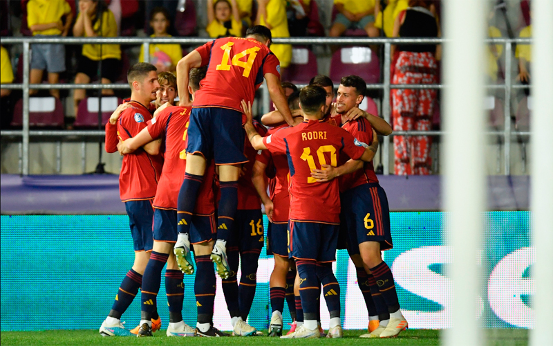 Un gol de Abel Ruiz a los 20 segundos elimina a Croacia y da el pase a los de Santi Denia