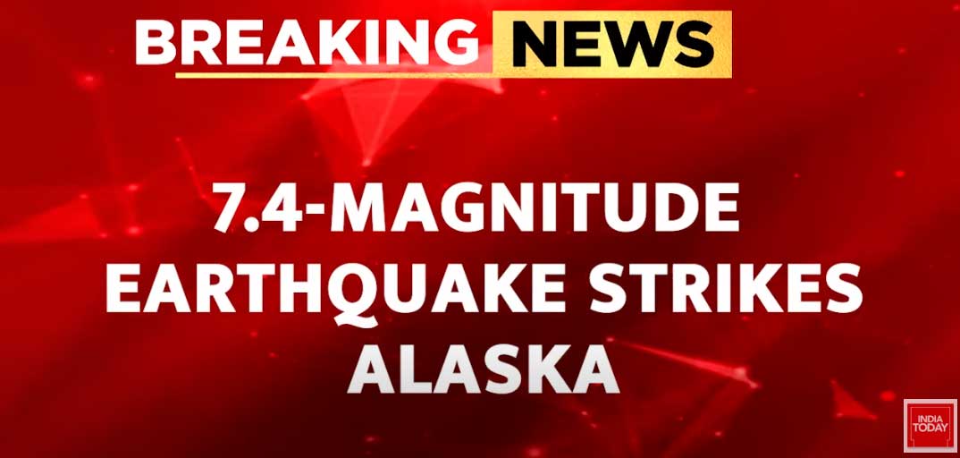 Se activó la alerta de tsunami en Alaska por un terremoto de 7,4