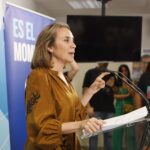 Cuca Gamarra reivindica los pactos de La Moncloa propuestos por Feijóo para unir a los españoles Cuca Gamarra reivindica los pactos de La Moncloa propuestos por Feijóo para unir a los españoles