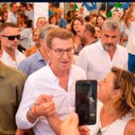 Fuerte emoción de Feijóo al pedir un apoyo masivo para un cambio sereno, cordial y sensato