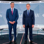 El cara a cara de Feijóo y Sánchez congrega al 46,5% de la audiencia entre Antena 3 y La Sexta