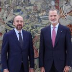 El foco sobre Ucrania en la audiencia del Rey a Charles Michel El foco sobre Ucrania en la audiencia del Rey a Charles Michel