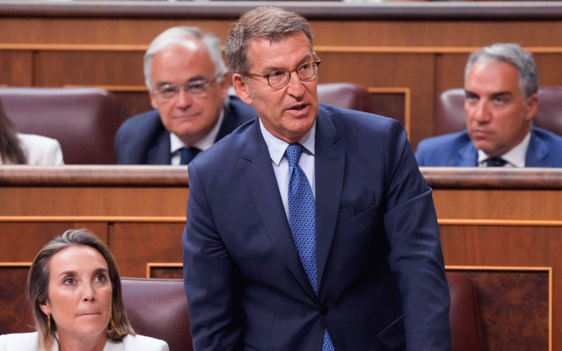 Feijóo a favor de una gobernanza con UPN, CC, PNV, PP y PSOE