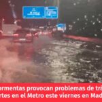 Una BFA moviliza a los Bomberos en Madrid en rescates bajo la tromba de agua Una BFA moviliza a los Bomberos en Madrid en rescates bajo la tromba de agua