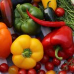 Pimientos de colores asados con buen aceite, un “antipasti” sencillo, vistoso y sano Pimientos de colores asados con buen aceite, un “antipasti” sencillo, vistoso y sano