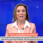 Cuca Gamarra denuncia el secretismo y ocultismo de Sánchez en pactos infames Cuca Gamarra denuncia el secretismo y ocultismo de Sánchez en pactos infames