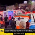 Un cohete de Yihad Islámica mata a 500 personas en el hospital Al Ahli de Gaza