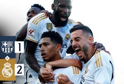 Jude Bellingham se convierte en el héroe del Real Madrid ante el FC  Barcelona