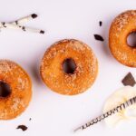 Rosquillas recién hechas, una buena idea para merendar en Halloween Rosquillas recién hechas, una buena idea para merendar en Halloween