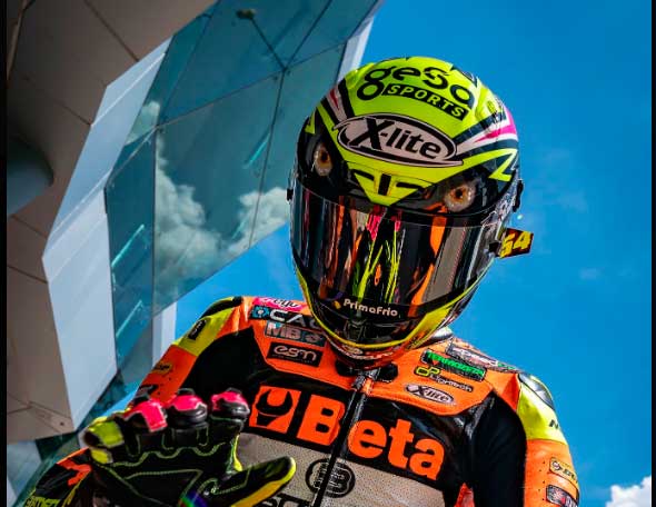 Fermín Aldeguer, Arón Canet  y Alonso López, el último triplete  español de Moto2