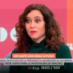 Ayuso acusa a Sánchez de colar una dictadura por la puerta de atrás con la Ley de la Amnistía
