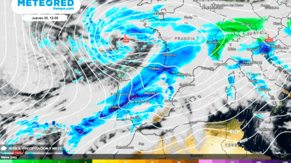 Las nuevas borrascas traen lluvias abundantes, viento y nevadas Las nuevas borrascas traen lluvias abundantes, viento y nevadas