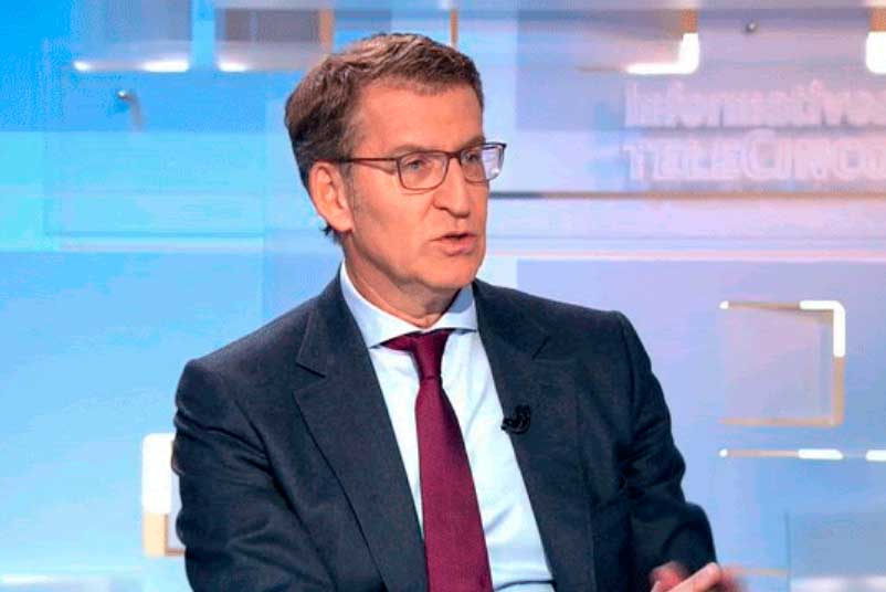 Feijóo rechaza de forma rotunda que se legalicen las injurias a la Corona Feijóo rechaza de forma rotunda que se legalicen las injurias a la Corona