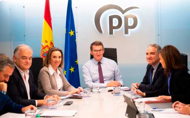 Feijóo quiere hablar con Sánchez en Congreso o Senado con luz y taquígrafos