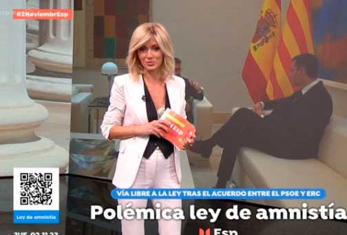 Aznar en el plató de Susanna Griso ante la masiva movilización transversal contra la Ley de Amnistía