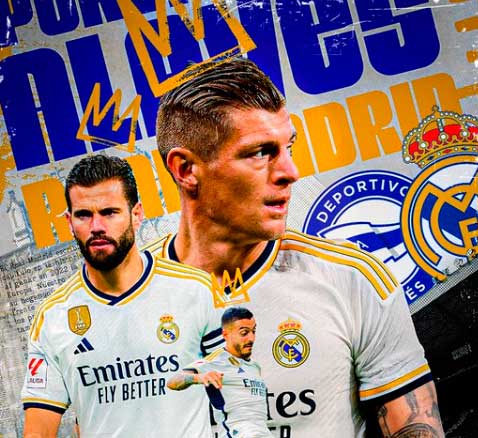 Ancelotti apostó por Kepa, Kroos y Modric en el último partido de Liga de 2023