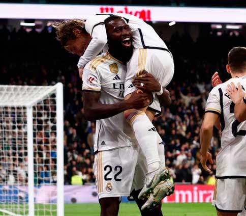 Un gol de museo de Brahim junto a los de Bellingham, Rodrygo y Modric