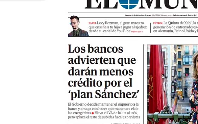 El Gobierno prorroga el impuesto a la banca y las energéticas  y sube el IVA de la luz al 10%