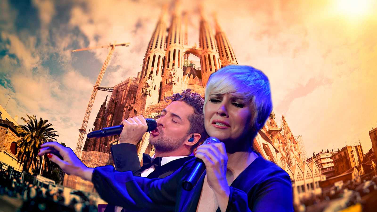 La misa criolla benéfica desde la Sagrada Familia, con David Bisbal y Pasión Vega