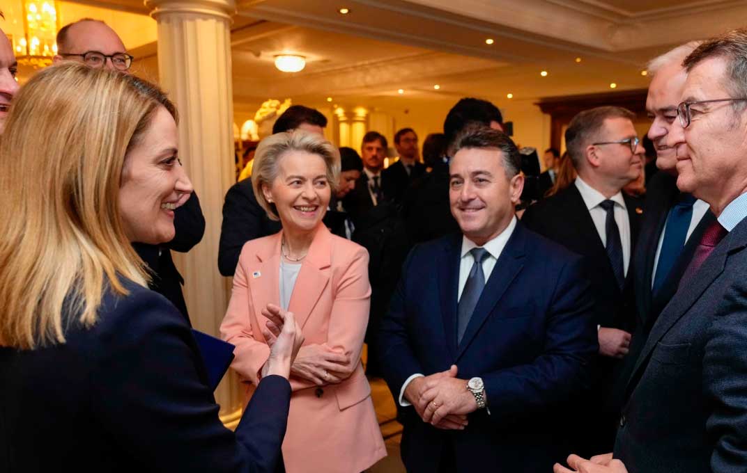 Los nervios, agresividad y radicalismo de Sánchez impactaron a Von der Leyen y Weber Los nervios, agresividad y radicalismo de Sánchez impactaron a Von der Leyen y Weber