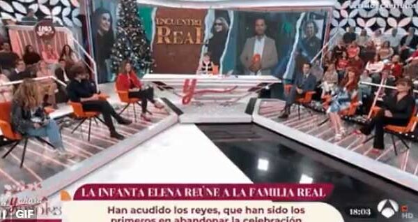 Los Reyes Felipe VI y Letizia en la reunión familiar del 60 cumpleaños de la Infanta Elena