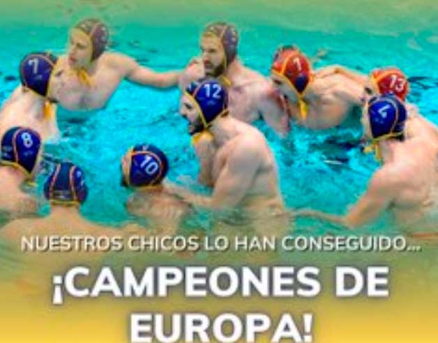 Felicitación de los Reyes a la hazaña de la Selección Española masculina de waterpolo