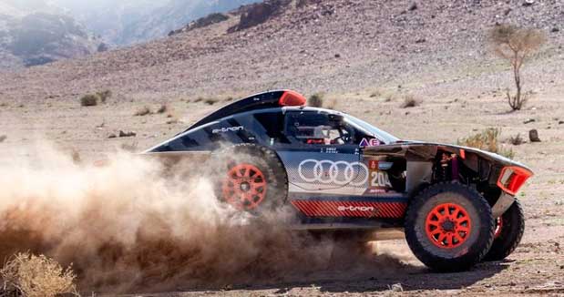 Ritmo infernal de Carlos Sainz y Lucas Cruz, y avería de Sébastien Loeb en su frágil Hunter