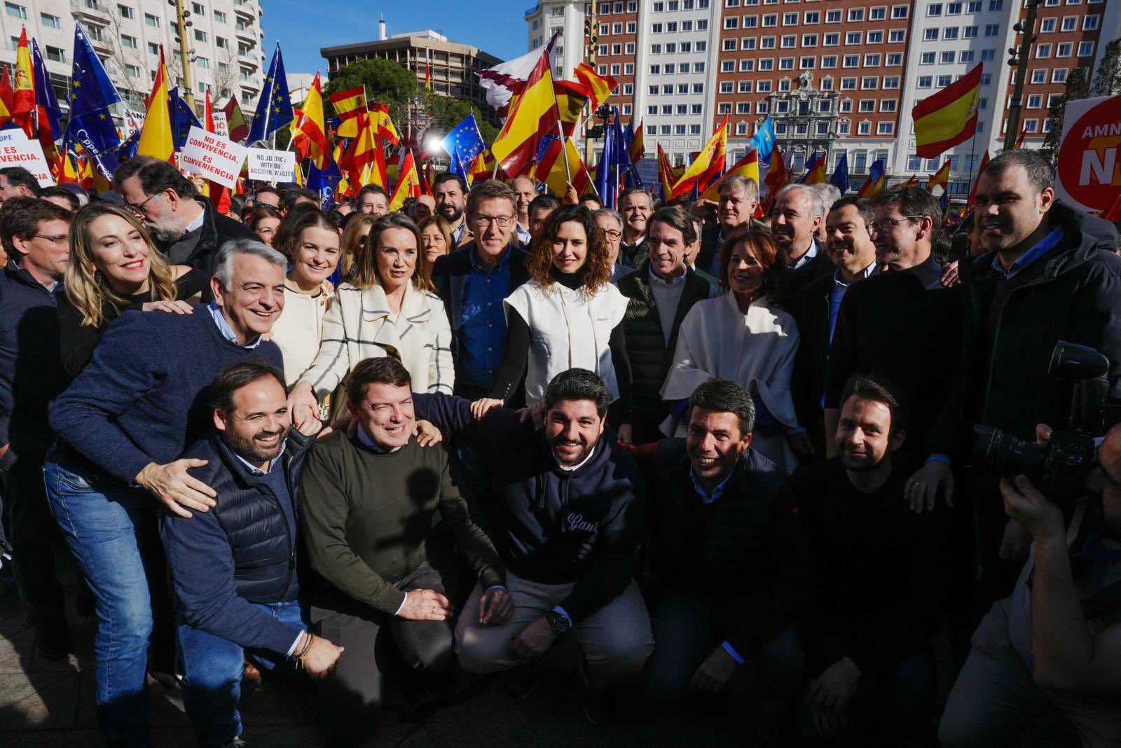 O amnistía o libertad, o amnistía o democracia, o amnistía o Europa, o amnistía o España