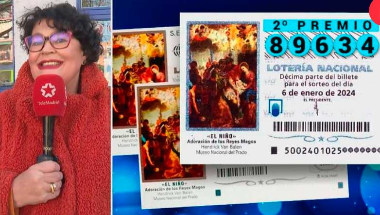 Móstoles se lleva íntegro el segundo premio del sorteo de El Niño, el 89.634