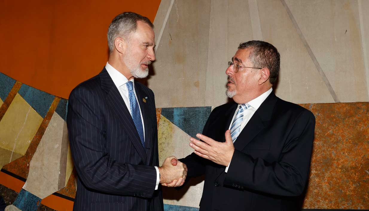 El firme apoyo del Rey Felipe VI en Guatemala al mandato de Bernardo Arévalo de León El firme apoyo del Rey Felipe VI en Guatemala al mandato de Bernardo Arévalo de León